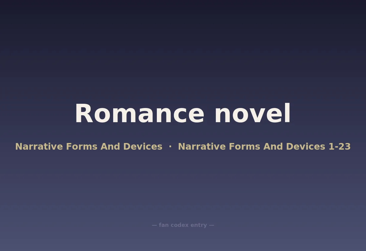 Romance novel