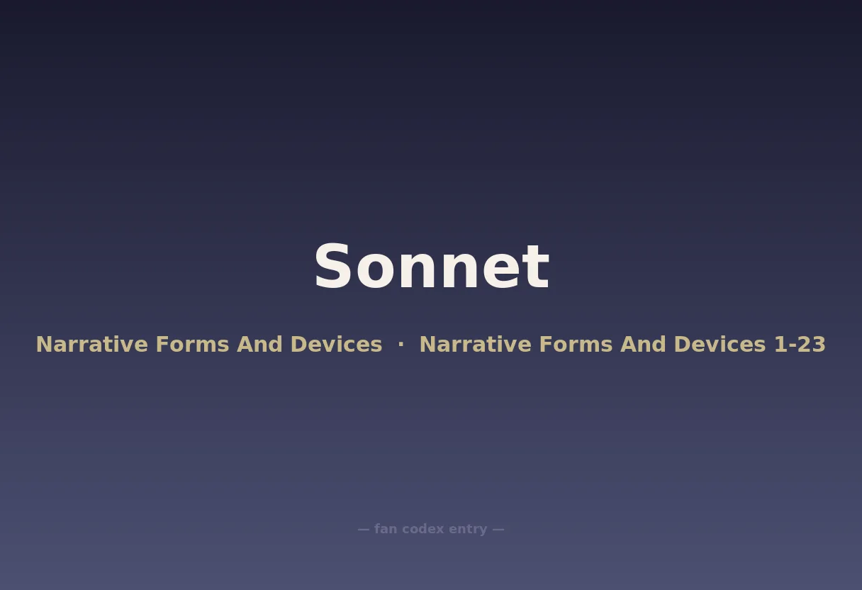Sonnet