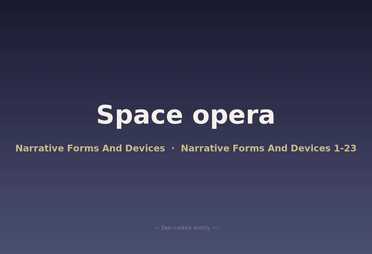 Space opera